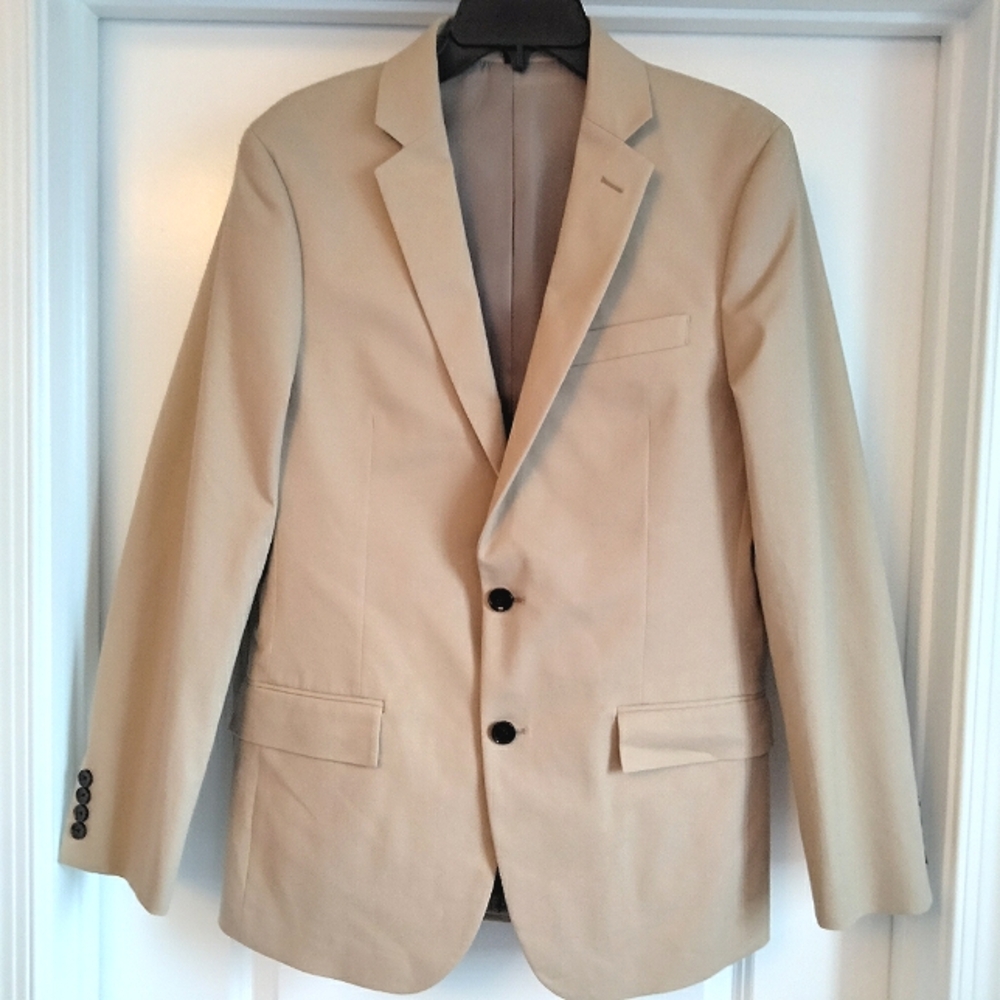 NWT 40R J.Crew Factory Thompson University Blazer TruTemp Khaki Twill Jacket NEW
